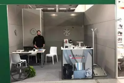 Aquí están las fotos del stand de F.I.P.I.L.L. en el Parma MECSPE