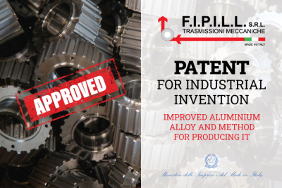 F.I.P.I.L.L. S.r.l. obtains the patent for industrial invention